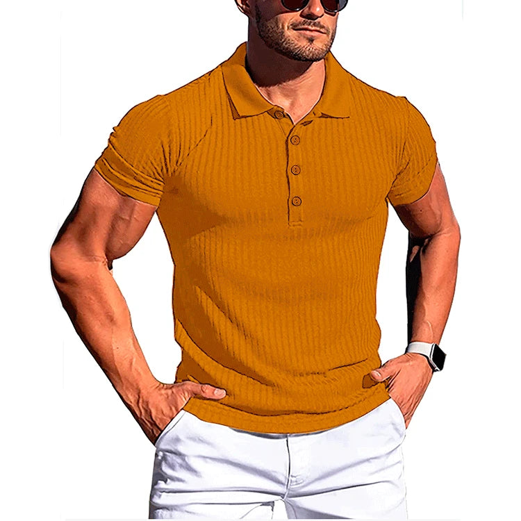 KPOP Fashion Style Harajuku Slim Fit Tops Loose Casual All Match T-shirts Solid Thin Style Undershirt Short Sleeve POLO Shirt voguable