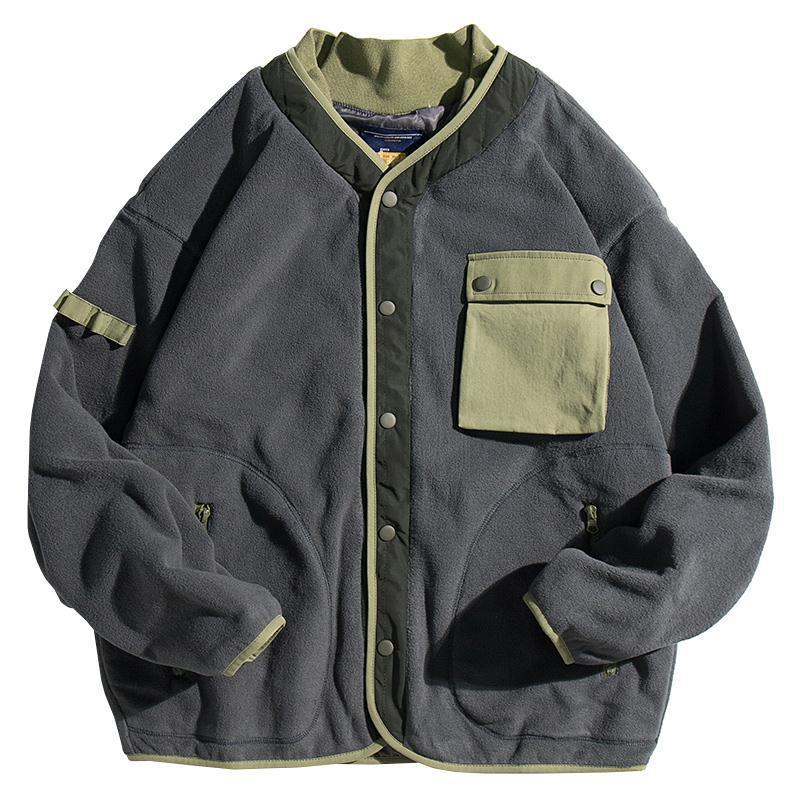 Voguable Baseball Winter Jacket Men College Jacket Cargo Coat Man Sweatshirts Kpop Clothes Streetwear Hip Hop Harajuku Japanese voguable