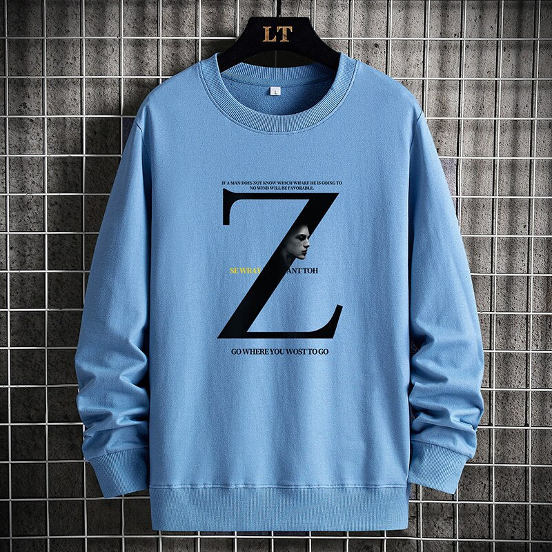 Voguable  2021 Fashion Harajuku Sweatshirts Men Spring Autumn New Hip Hop Hoody Mens Casual O-Neck Patchwork Sweatshirt for Young Men voguable