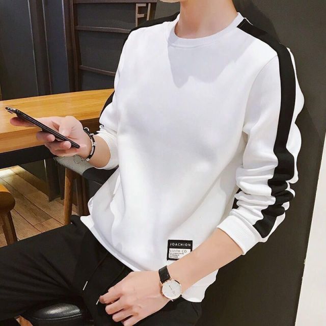 Voguable Men's Hoodies Long Sleeve Sweatshirt 2021 new Spring autumn trend preppy style teenage boy male khaki dark gray voguable