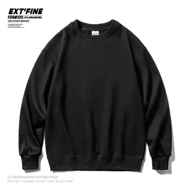 Voguable  Men Harajuku Hoodies Sweatshirts Oversized 2020 Men Women Streetwear Black Hoodie Male Hiphop Winter Basic Hoodies voguable