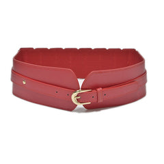 Luxury ladies wide belt elastic vintage buckle leather wide fashion wild pin buckle women's belt waist seal belt x208 voguable