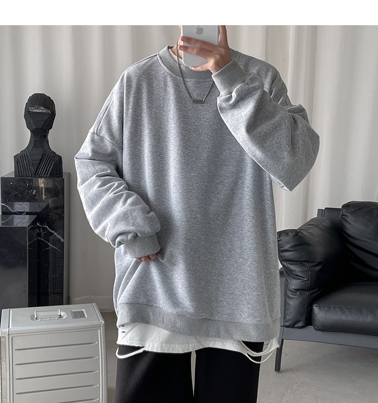 Voguable  Men Harajuku Hoodies Sweatshirts Oversized 2020 Men Women Streetwear Black Hoodie Male Hiphop Winter Basic Hoodies voguable